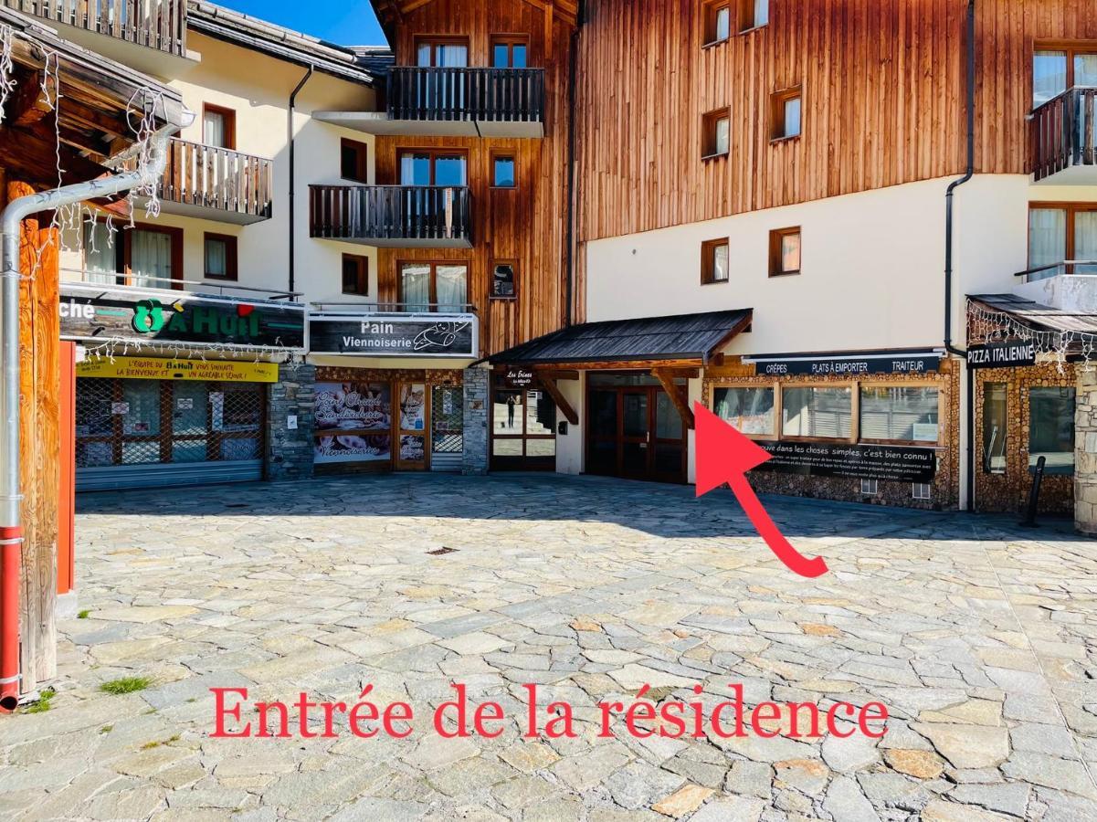Les Orres 6 Places Coeur De Station Avec Piscine Exterior foto